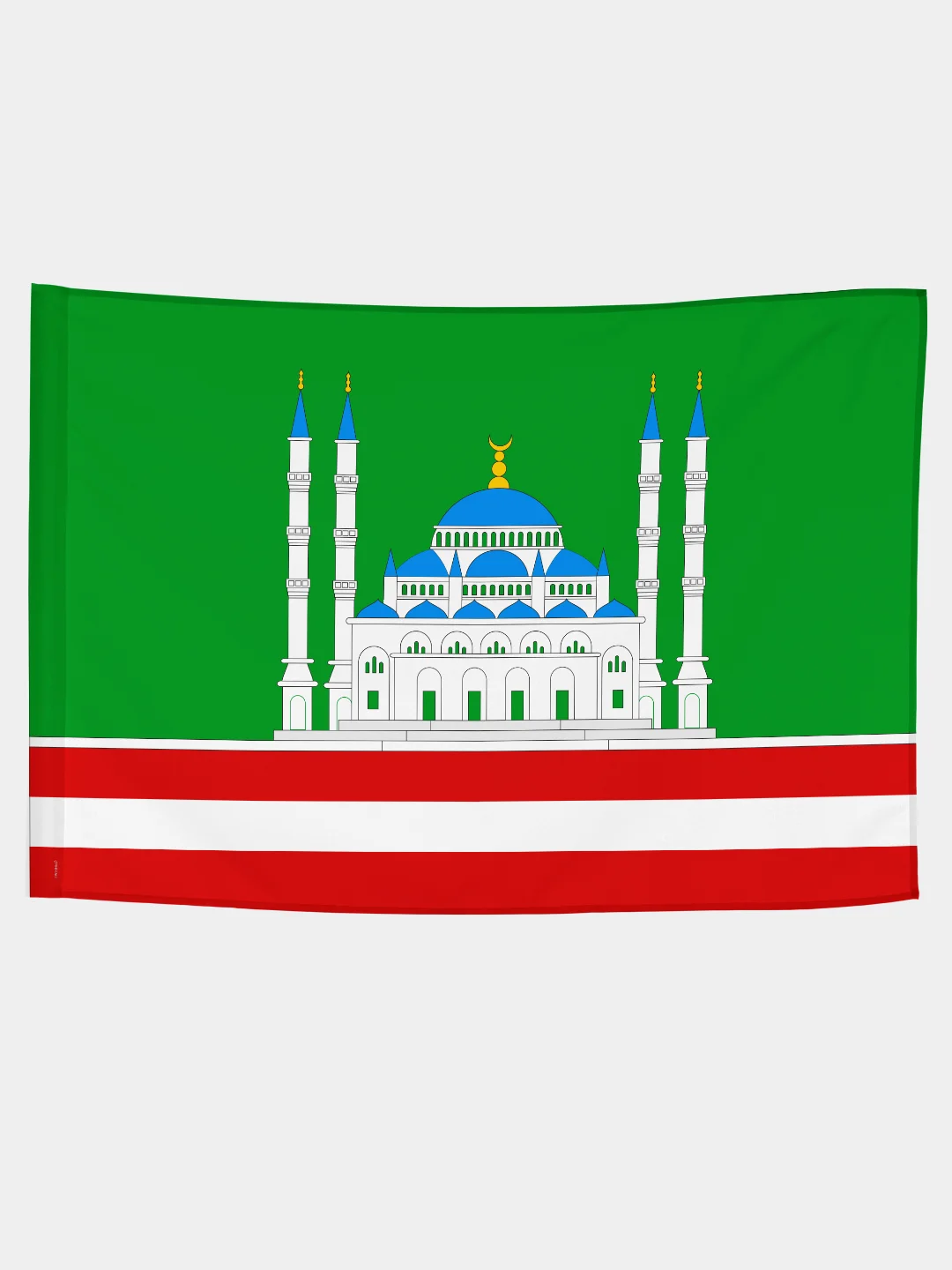 Флаг города Грозный 135х90см