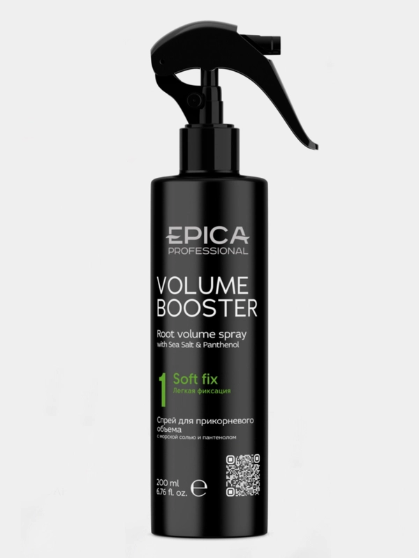 Спрей Volume Booster для прикорневого объема, 200 мл, бренд - Epica Professional