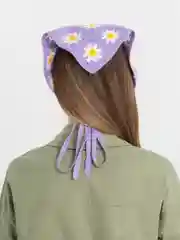 Лавандовый косынка женская, вязаная косынка детская, для девочек