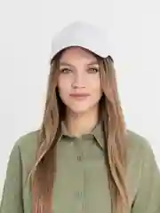 Белый бейсболка классическая однотонная унисекс