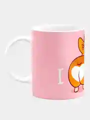 Кружка Корги Я тебя люблю