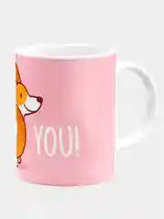 Кружка Корги Я тебя люблю