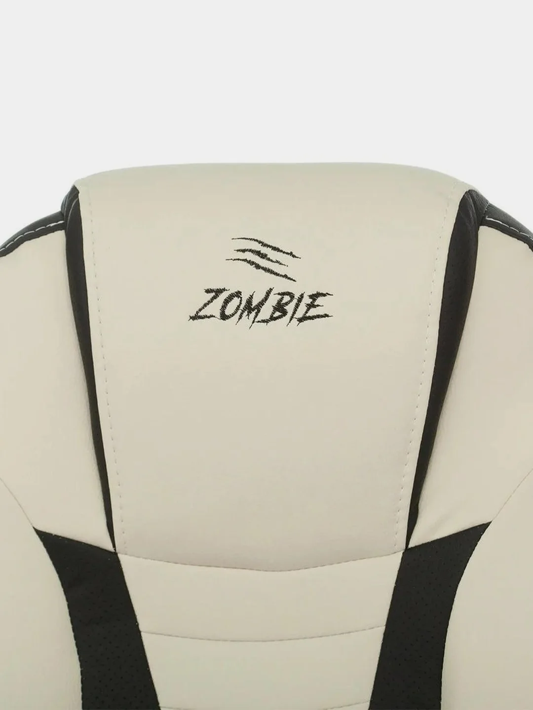 Красный компьютерное игровое геймерское кресло Zombie 8, экокожа