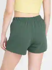 Мятный шорты женские