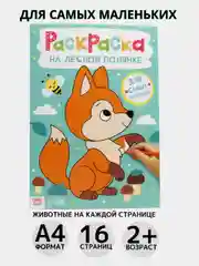 Оранжевый раскраска, А4, 16 страниц