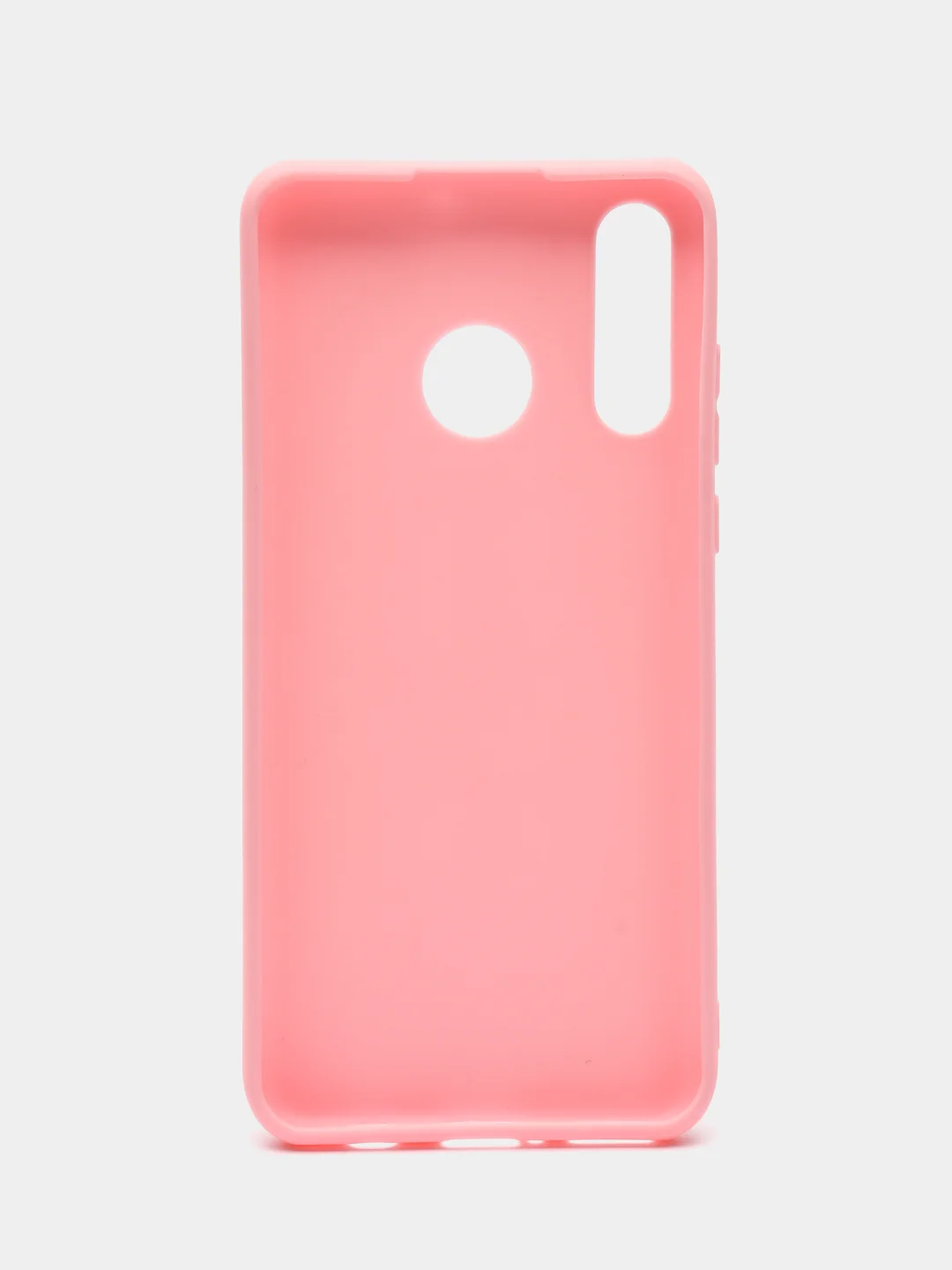 Розовый яркий силиконовый чехол для Huawei P30 Lite