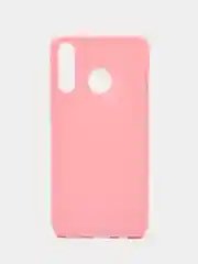 Розовый яркий силиконовый чехол для Huawei P30 Lite