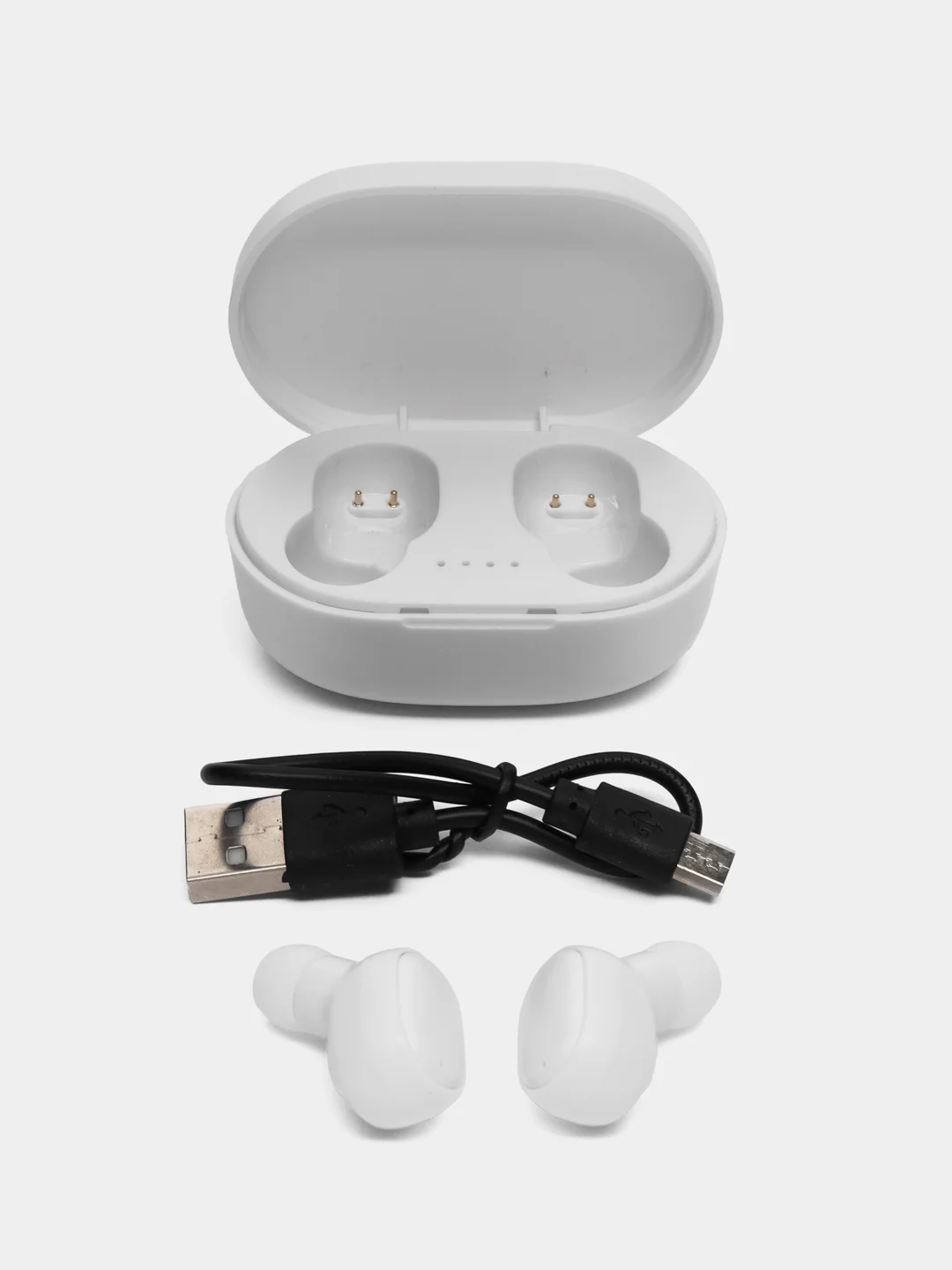 Белый наушники беспроводные MiPods Bluetooth