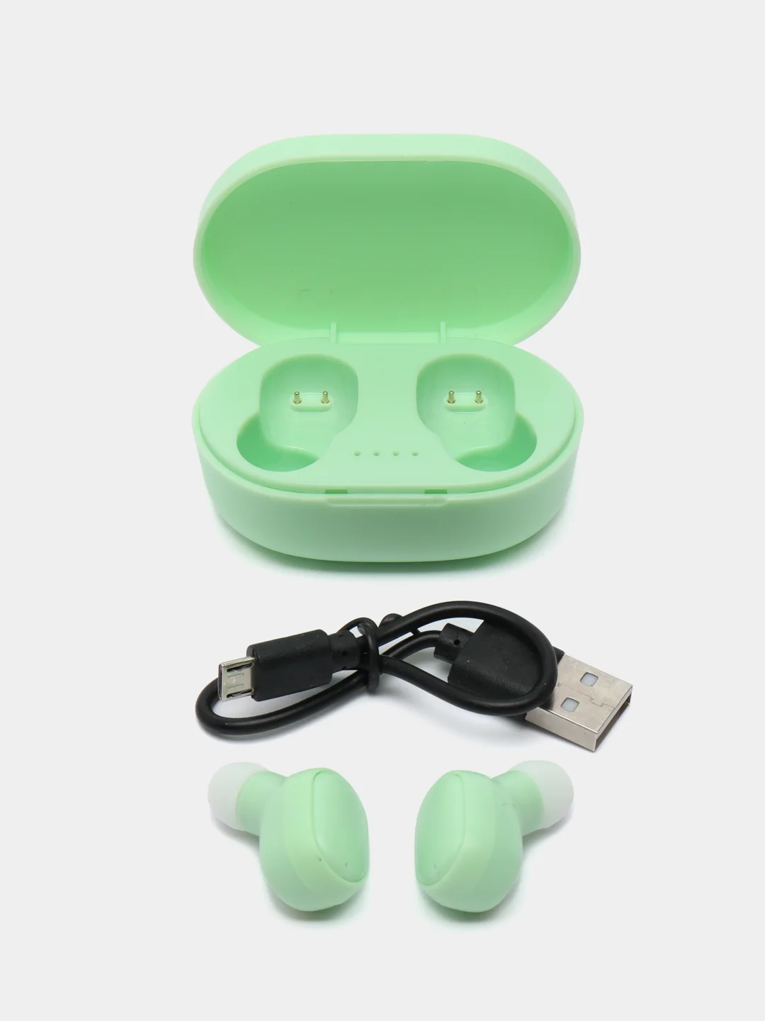Салатовый наушники беспроводные MiPods Bluetooth