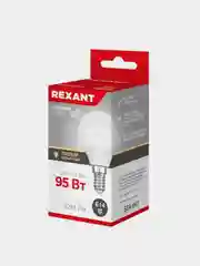 Лампа светодиодная REXANT Шарик (GL), 9,5Вт, E27, 903Лм, 4000K