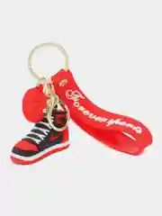 Красный брелок для ключей, кроссовок, Sneakers, черный, желтый, красный, джокер, жираф, беззубик, зебра