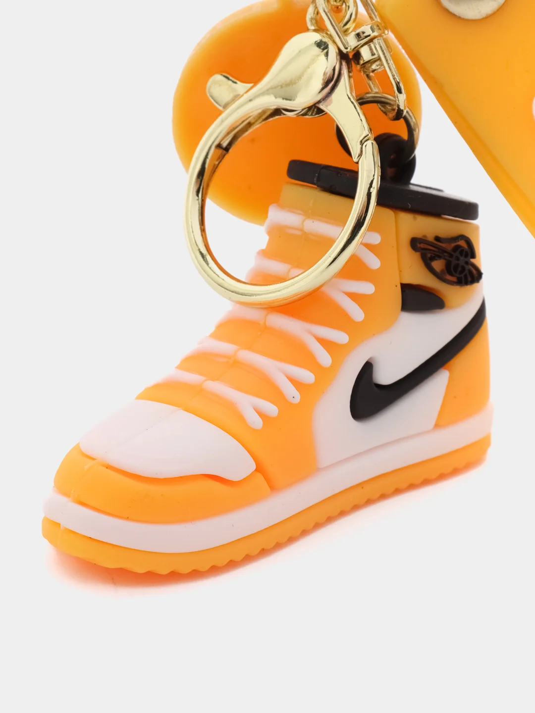 Белый брелок для ключей, кроссовок, Sneakers, черный, желтый, красный, джокер, жираф, беззубик, зебра