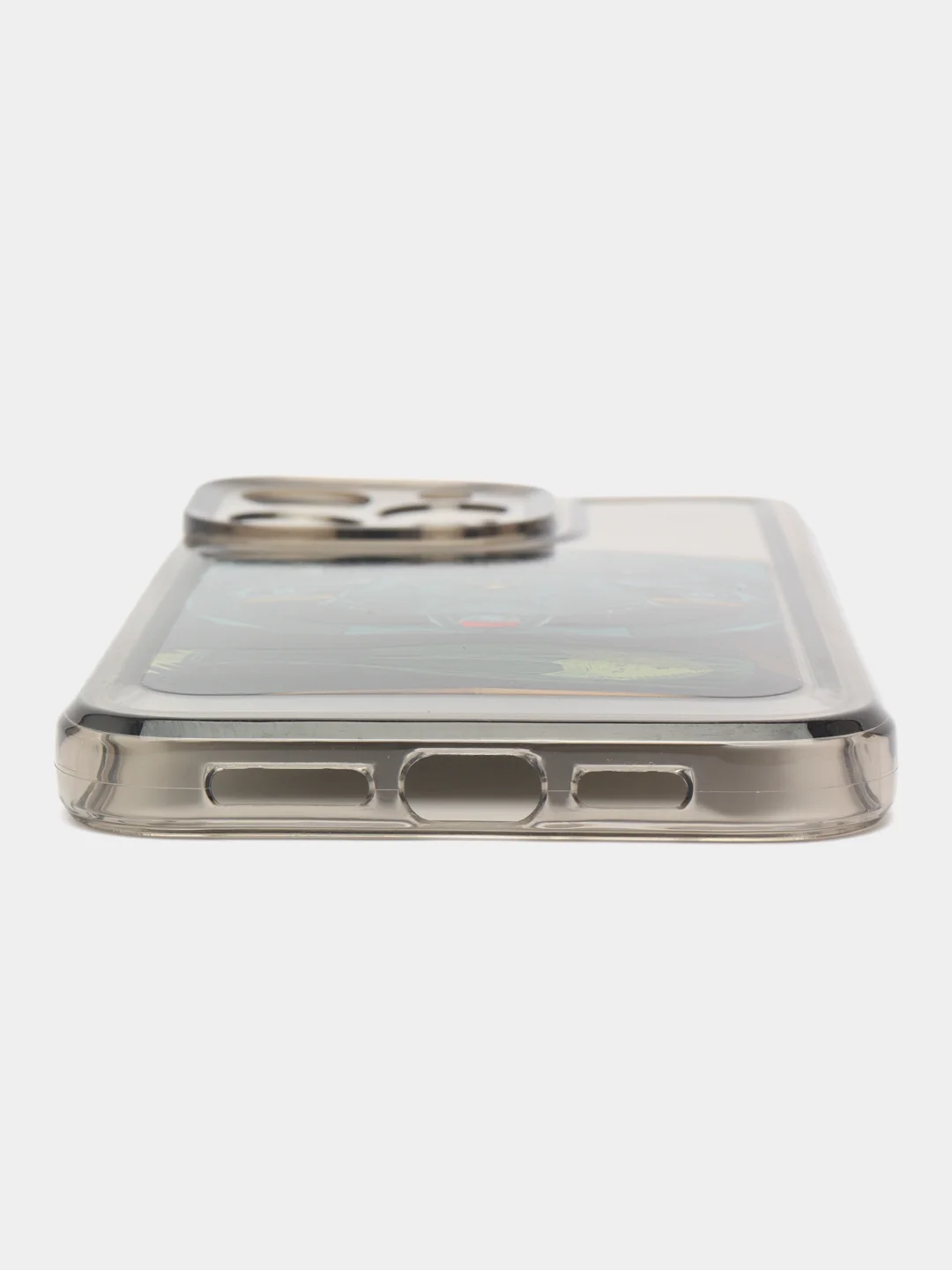Серый чехол для айфон (iPhone) 11 12 13 14 15 Pro Max , XR силиконовый, принт GTA, ГТА