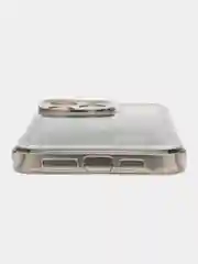 Серый чехол для айфон (iPhone) 11 12 13 14 15 Pro Max , XR силиконовый, принт GTA, ГТА
