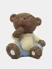 Небесно-голубой декоративная фигурка "Тедди"
