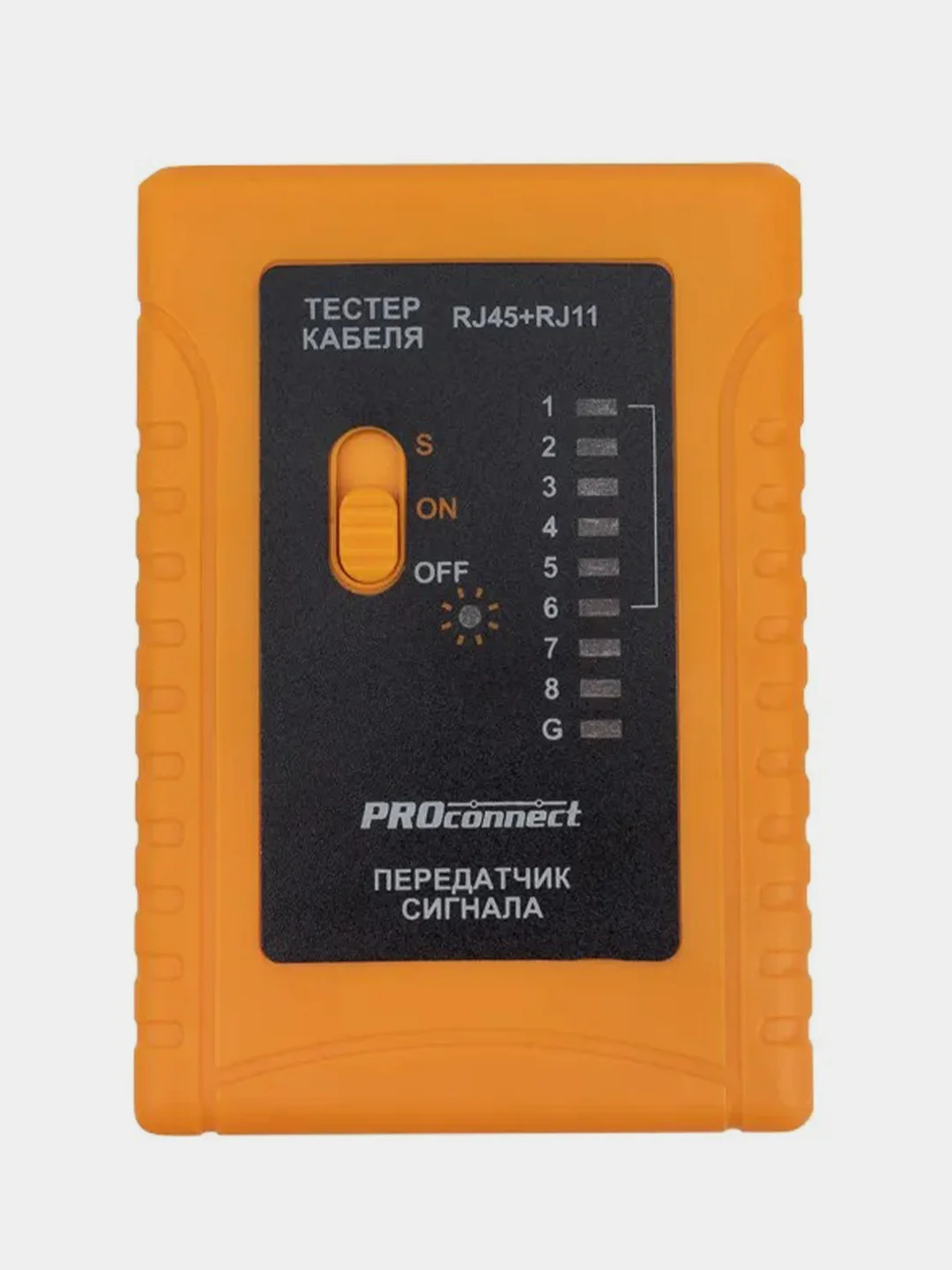 Тестер Кабеля REXANT PROconnect - 468, RJ-45+RJ-11 (HT-C004)