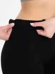 Черный лосины универсальные