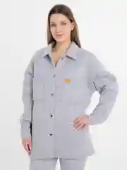Серый спортивный костюм женский, утепленный, с начесом