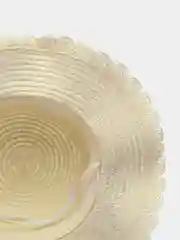 Белый детская соломенная шляпа, шляпа для девочек, шляпа летняя детская