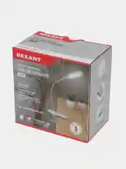 Светильник настольный REXANT Click, 4Вт, LED, 4000К, диммируемый 3 ступени, синий