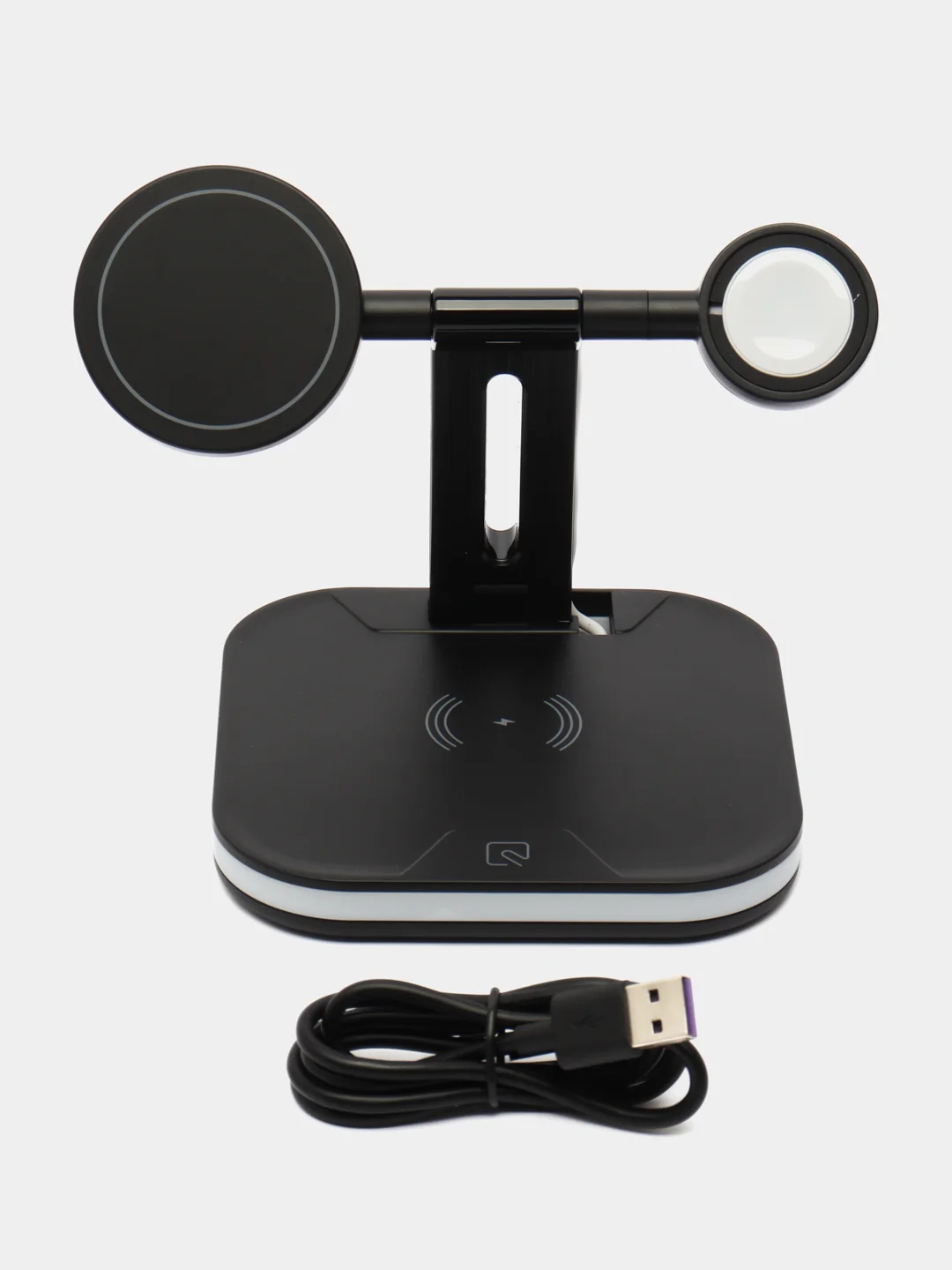 Черный беспроводная зарядка 4 в 1 MagSafe, док станция