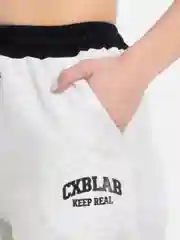 Белый широкие штаны спортивные трубы