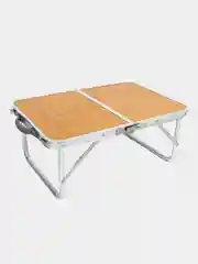 Стол складной туристический  кемпинговый малый коричневый 60*40*27см