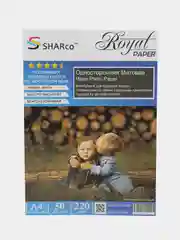 Фотобумага Sharco матовая А4, 220 г/м2, 50л