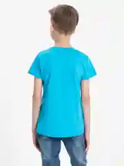 Синий футболка для мальчиков
