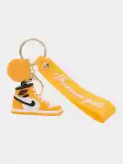 Желтый брелок для ключей, кроссовок, Sneakers, черный, желтый, красный, джокер, жираф, беззубик, зебра