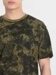 Зелёный хаки футболка мужская "Камуфляж"