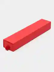 Алый подарочная коробка для цепочки, браслета, часов, колье
