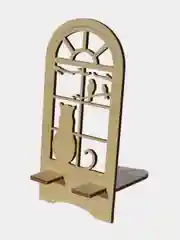 Подставка для телефона, деревянная