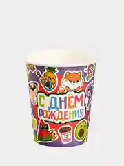 Рыжий стаканы бумажные, одноразовые 6 шт/ 10 шт/ 20 шт/ 50 шт