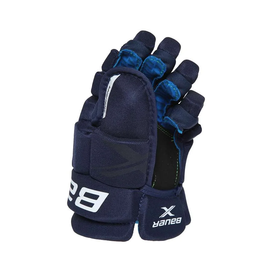 Темно-синий хоккейные перчатки игрока S21 BAUER X GLOVE - JR