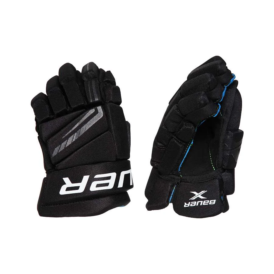 Темно-синий хоккейные перчатки игрока S21 BAUER X GLOVE - JR