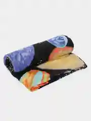 Желтый плед "Бамбук" 180*200