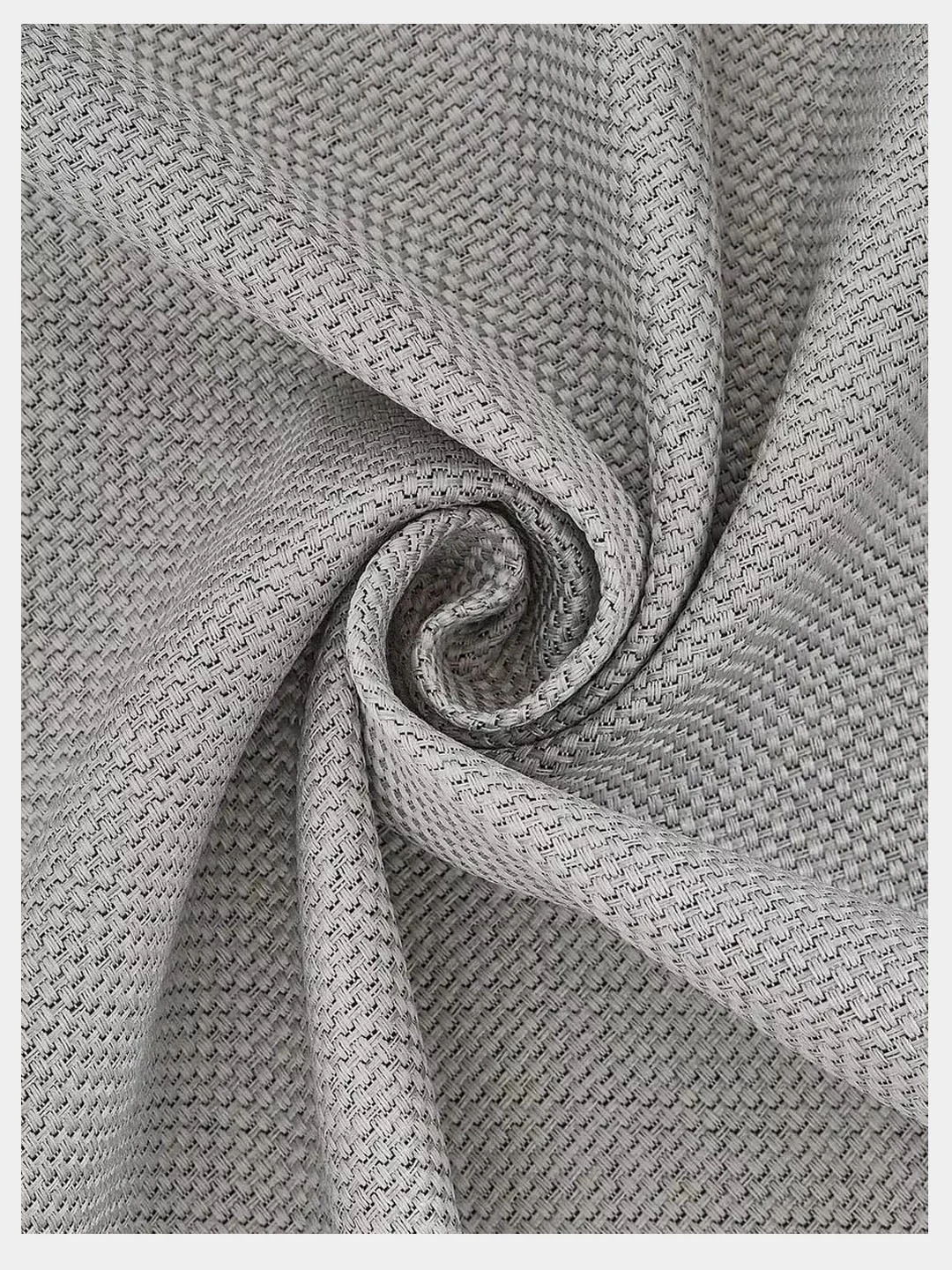 Комплект штор блэкаут из рогожки "Grey" 300x270 см
