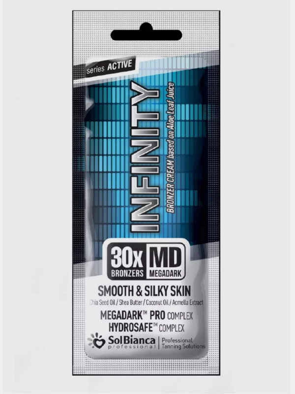 Крем для загара в солярии с бронзаторами Infinity solbianca, 15 ml, 125 ml
