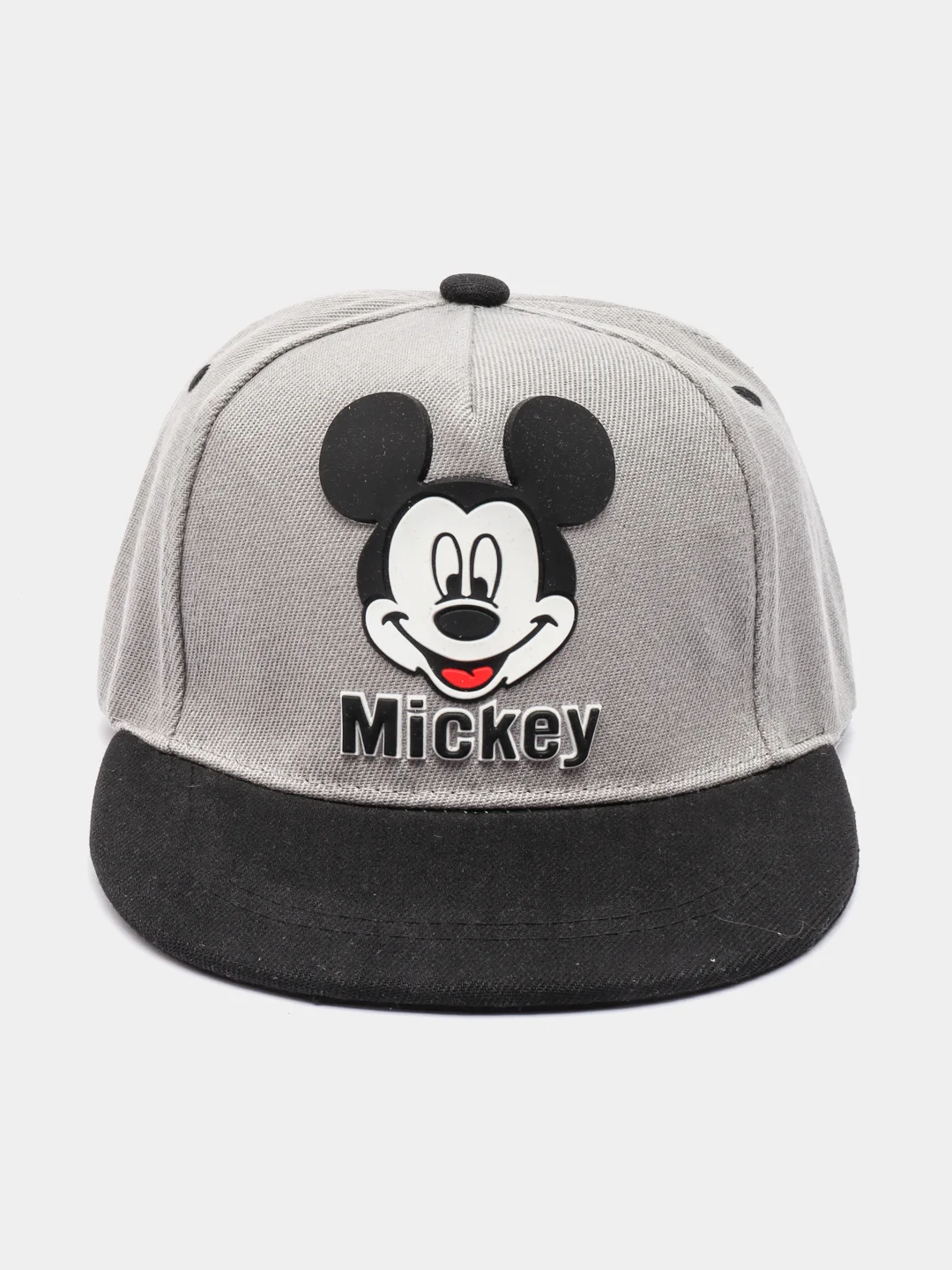 Белый детская кепка с прямым козырьком, Mickey Mouse