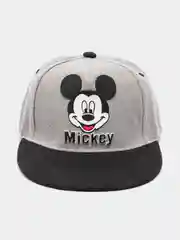 Белый детская кепка с прямым козырьком, Mickey Mouse