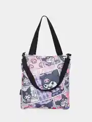 Аметистовый сумка шоппер HELLO MUMU с принтом "Hello Kitty" Хеллоу Китти