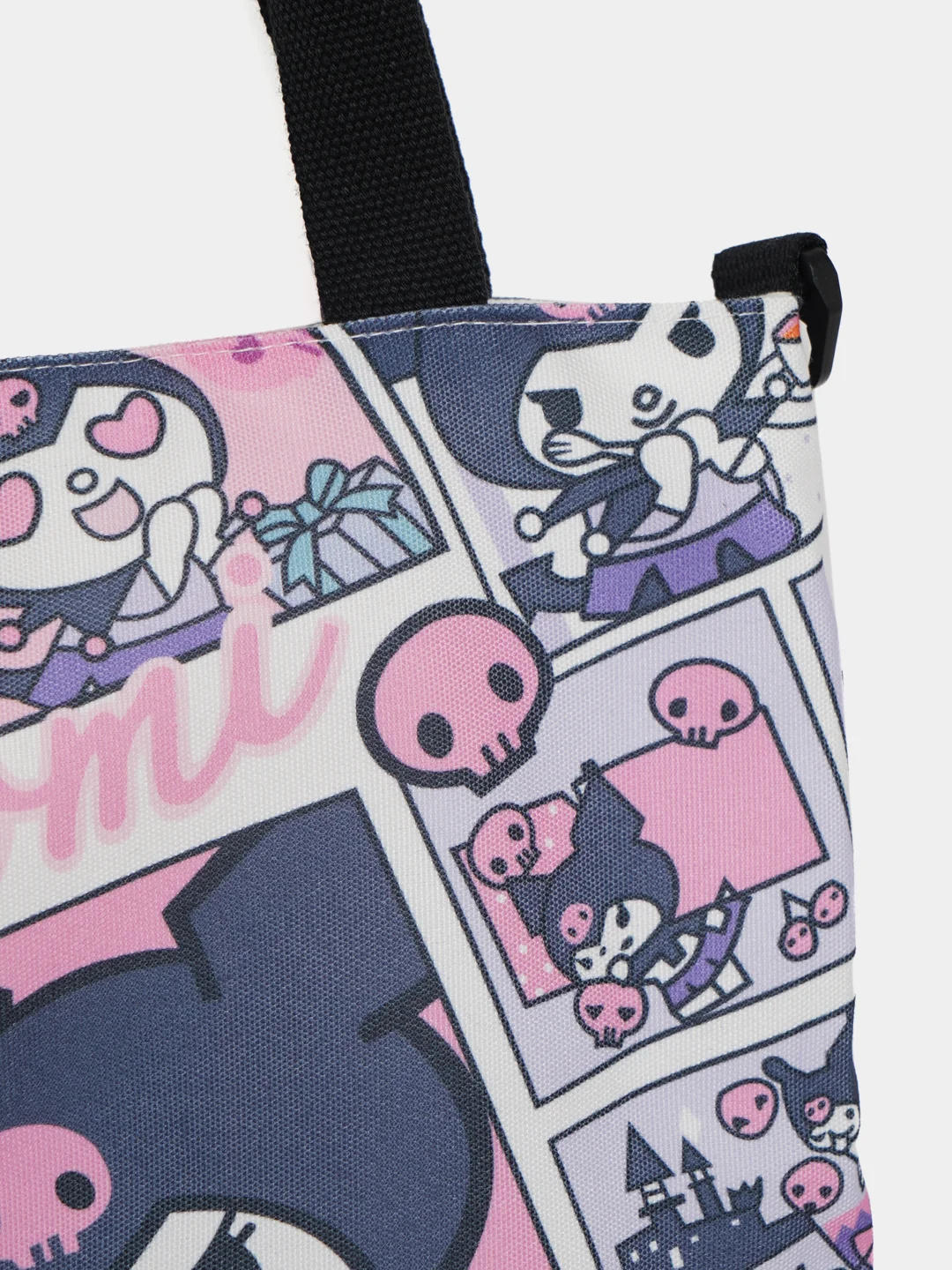 Аметистовый сумка шоппер HELLO MUMU с принтом "Hello Kitty" Хеллоу Китти