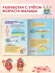 Энциклопедия для детей. Детский Атлас "Тело человека" 48 стр. 236 х 336 мм. Проф-Пресс