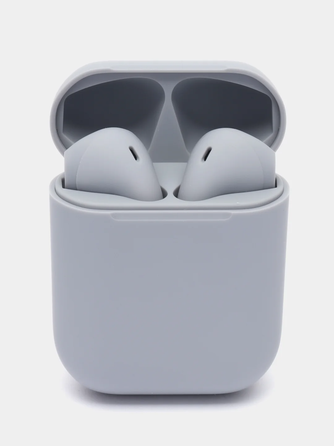 Серый меланж беспроводные наушники inpods 12, с микрофоном