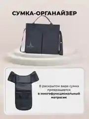 Коляска для новорожденных трансформер 2 в 1 Aimile Original New Gold, черный