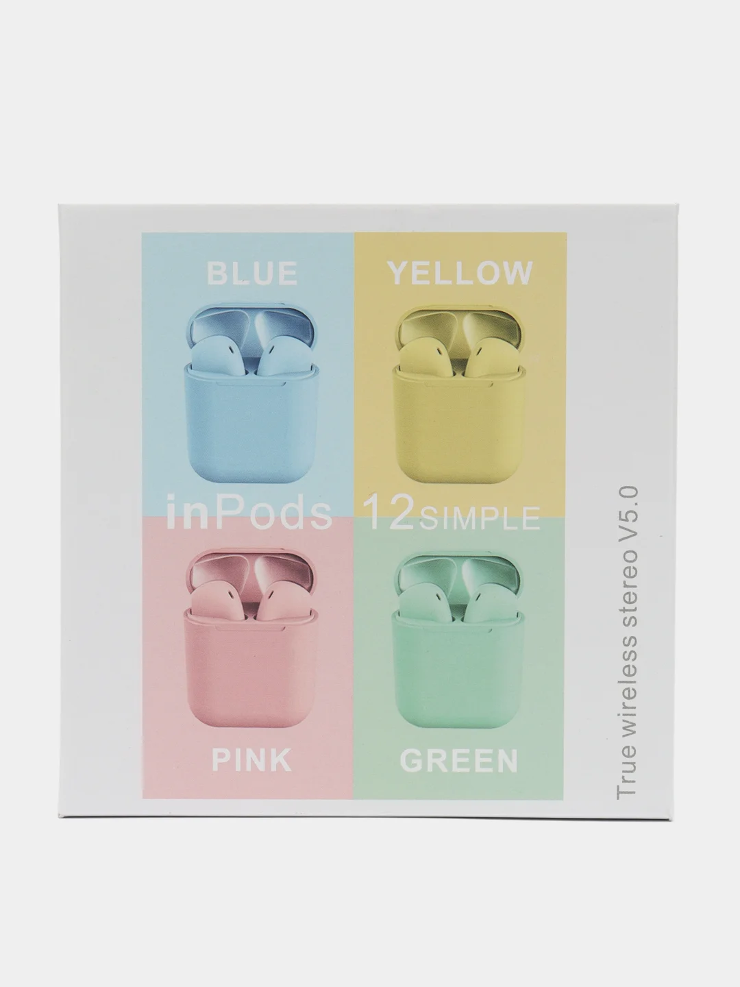 Лайм беспроводные наушники inpods 12, с микрофоном