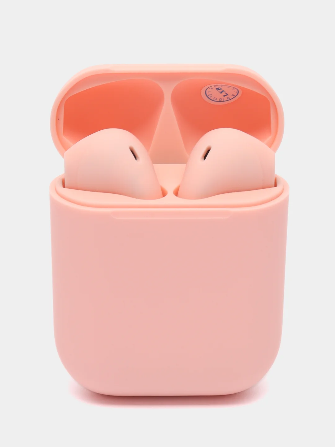 Розовый беспроводные наушники inpods 12, с микрофоном