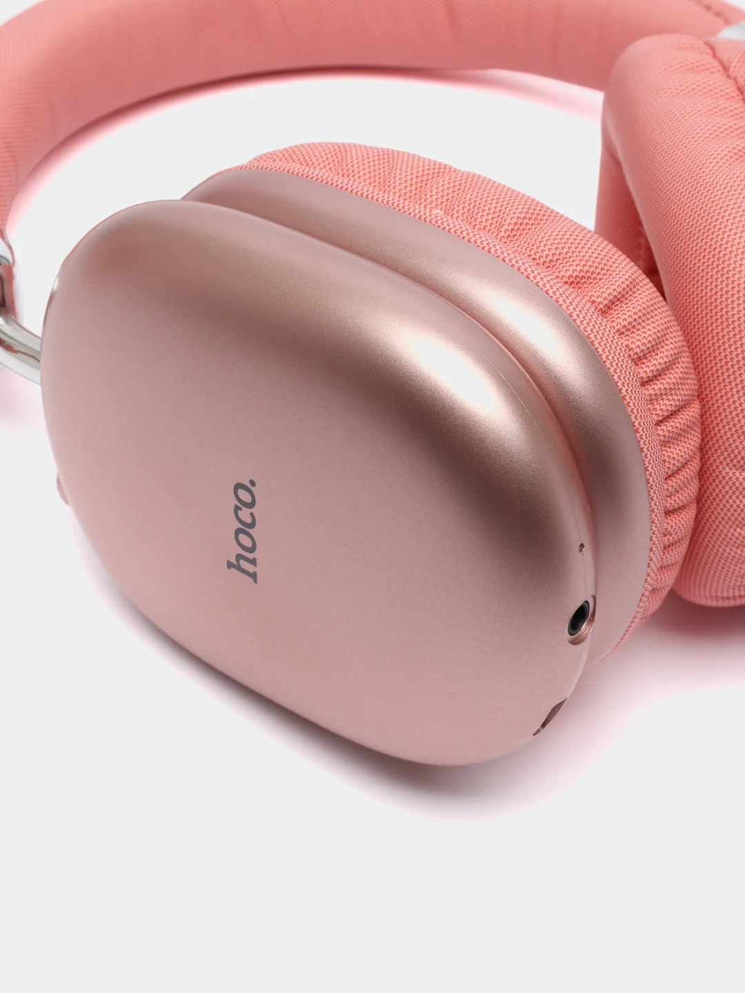 Розовый наушники беспроводные полноразмерные Hoco W35 Max, большие