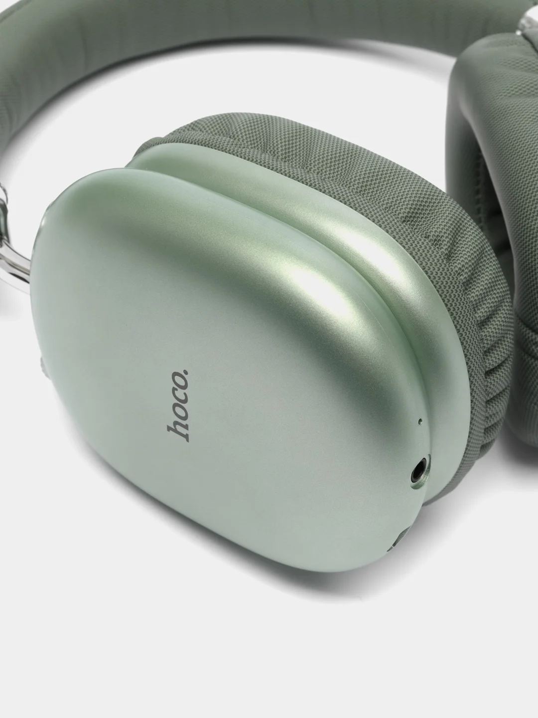 Мятный наушники беспроводные полноразмерные Hoco W35 Max, большие